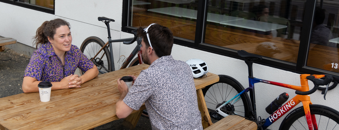 Chloe Hosking Coffee Stop