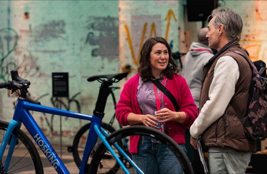 Chloe Hosking at Spoken Bike Festival