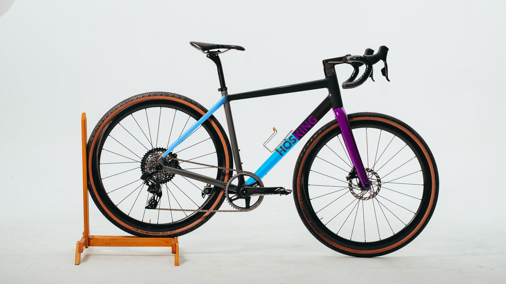 Purple Chumba Gravel Bike Sendero Steel Frame, Frame Fork Or